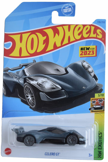 Hot Wheels Celero GT, HW Exotics 3/5 [gray] 178/250