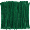 Dark Green Pipe Cleaners Chenille Stems (200 Pack) for DIY Art Craft Decorations Creative (12 in x 0.24 in)