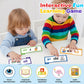 Word Family Build Book, 30 Read and Rhyme Flip Activity Book, Dinosaur ABC Learn to Read Phonics Flash Cards for Preschool/Kindergarten, CVC Words