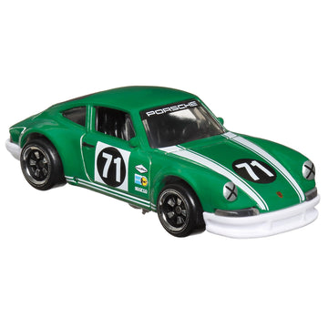 Hot Wheels 1971 Porsche 911 Green Vintage Racing Club 5/6
