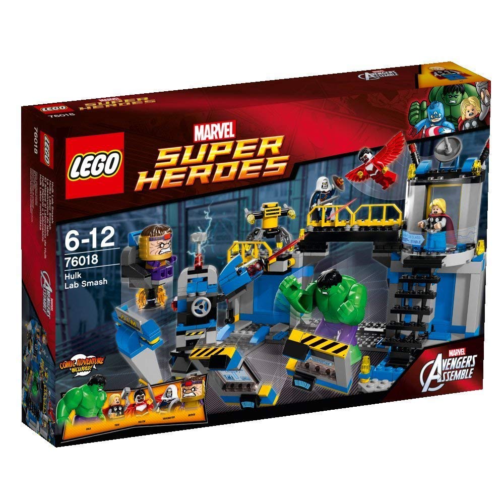 Lego 76018 Superheroes Hulk Lab Smash