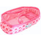 Pink Daisy Doll Carrier Bassinet Bed Carrier & Pillow, 18" | Baby Doll Bassinets, Play Baby Doll Carrier, Doll Baby Carriers, Baby Doll Carrier Bed