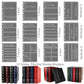 MUDOR Stamp Pages for Stamp Collection Album Binder Book, 10 Sheet 1 Row