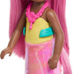 Barbie Chelsea Unicorn Small Doll (6-Inch) with Pink Hair Wearing Removable Tail, Shoes & Hair Accessory, 6-inch Toy