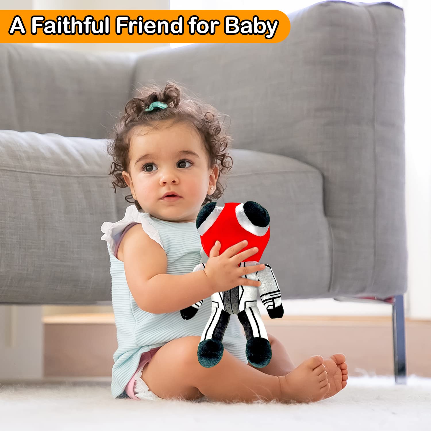 TwCare Red Plush Toy for Kids Adults, Playing with Family, Soft Stuffed Animal Plushie Toys, Plushies Birthday Thanksgiving Christmas Festival Night