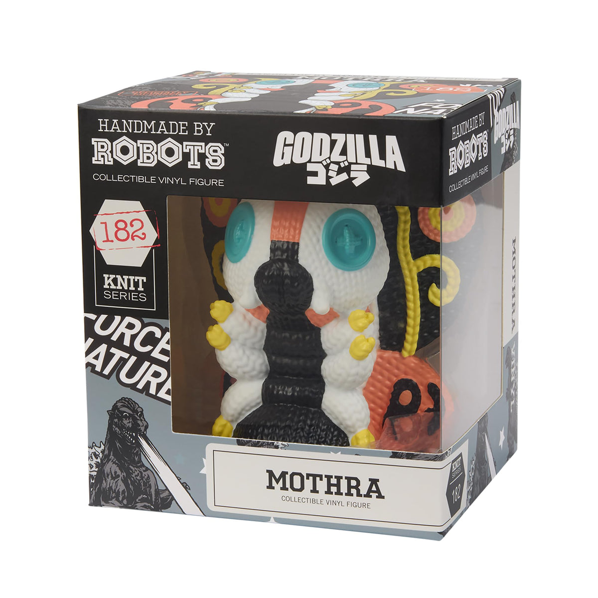 Handmade by Robots - Godzilla - Mothra (Mothra #182)