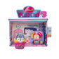 Squishville by Original Squishmallows Darling Diner Playset - Includes 2-Inch Heidi The Husky Plush, Jukebox, French Fries, and Diner Playscene - Toys