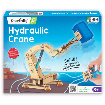 Smartivity Hydraulic Crane STEM DIY Toy for Kids 6-14 Years