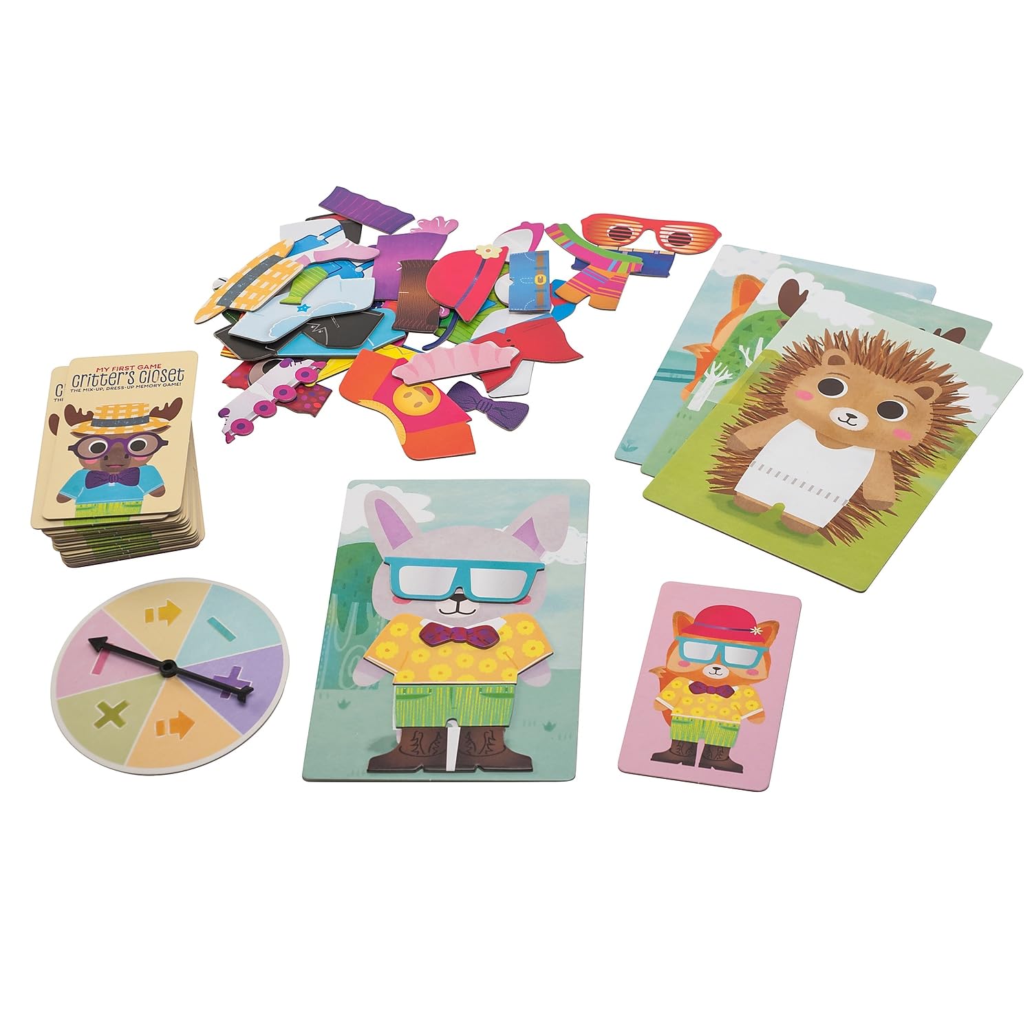 Educational Insights My First Game: Critter's Closet, First Memory Game, Toddler Toys, Ages 3+
