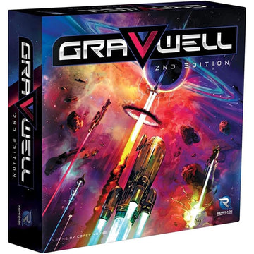 Renegade Game Studios Gravwell 2nd Edition, Escape a Black Hole, 2-6 players, Ages 10+, Playing time 30-45 minutes