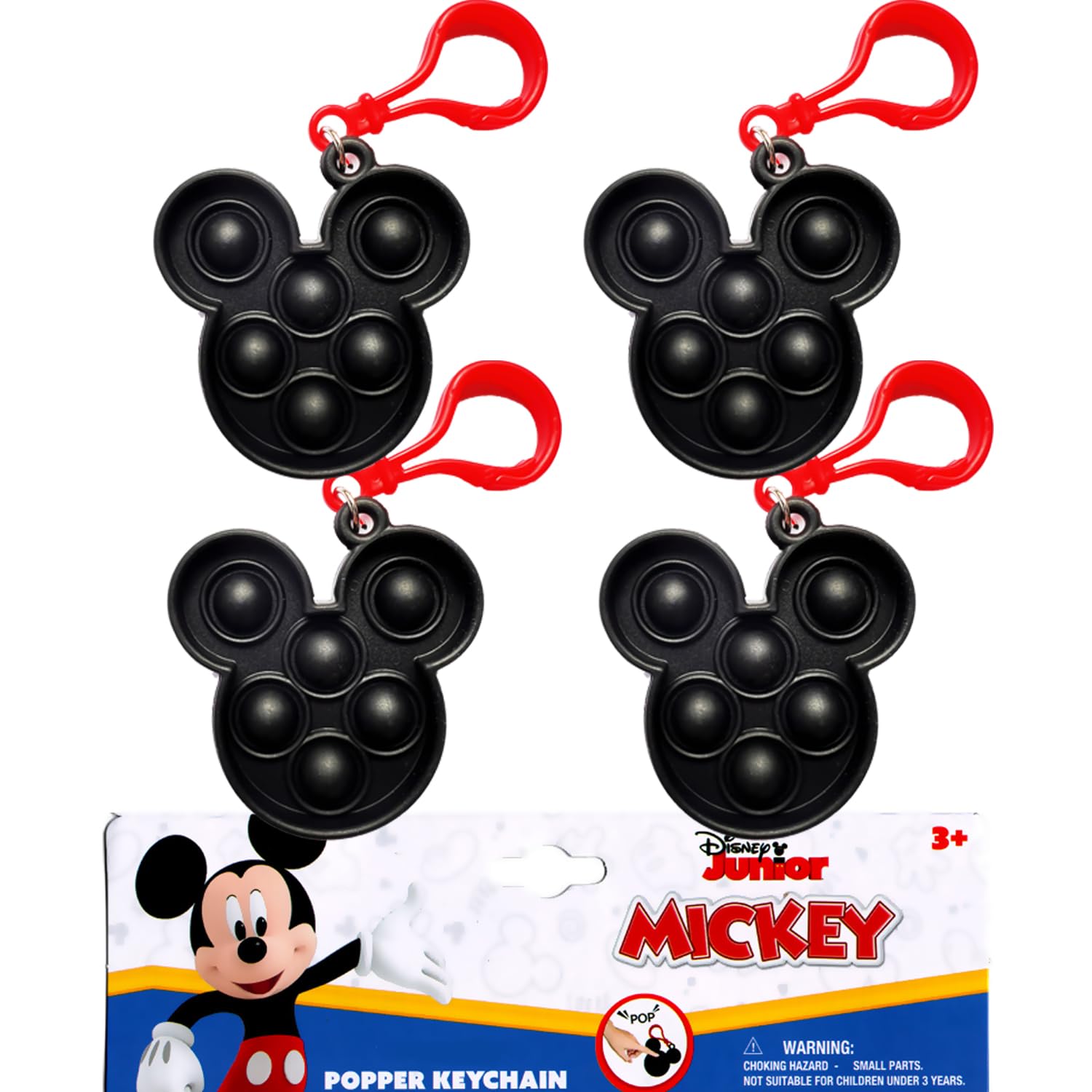 Disney Mickey and Minnie Mouse Party Favor Set Bundle for Kids - 8 Play Packs with Mini Coloring Books, Stickers for Boys and Girls Birthday Party