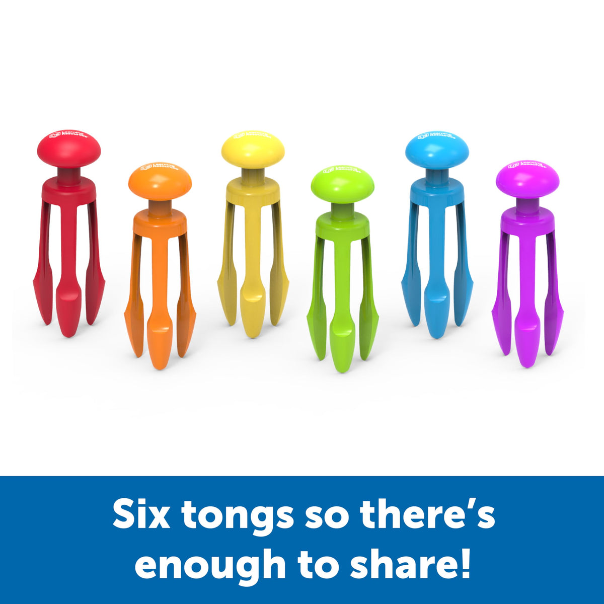 Learning Resources Tri-Grip Tongs
