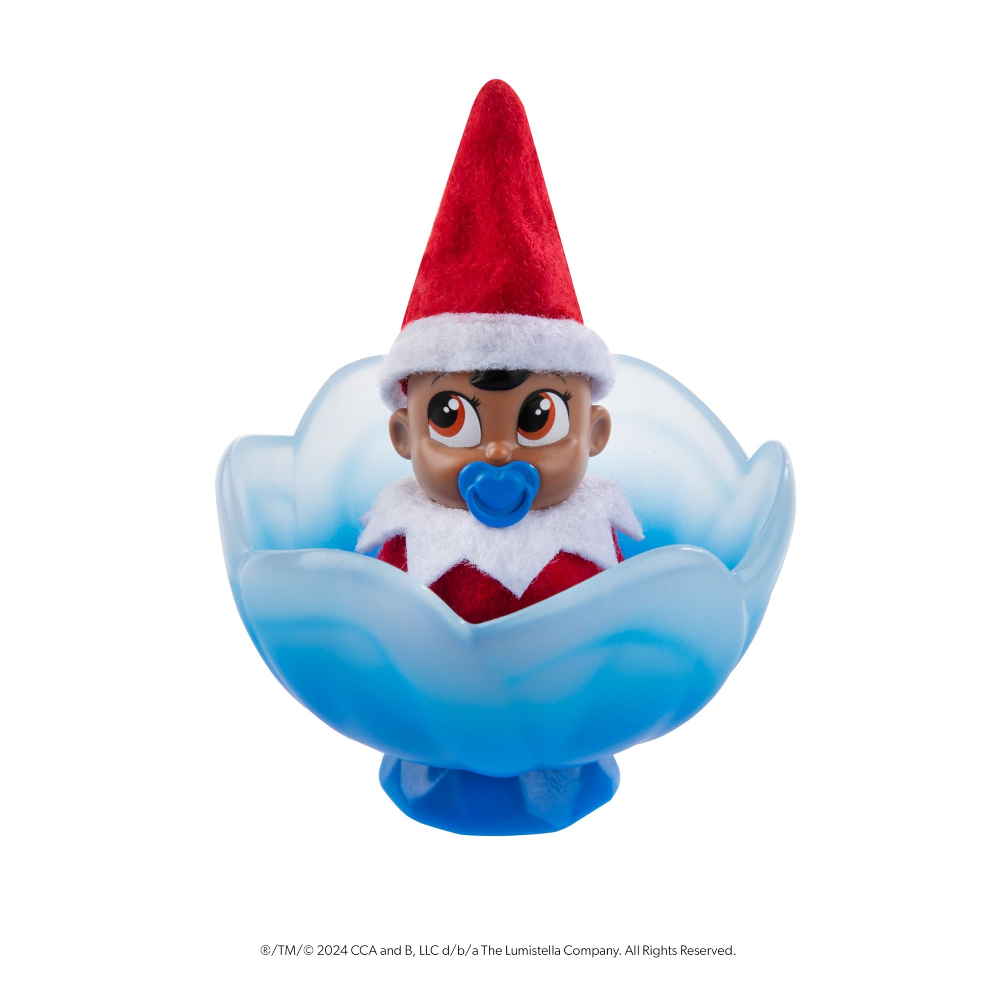 The Elf on the Shelf® Brown Eyed Boy & Matching Frost Pips™ Mini Bloom