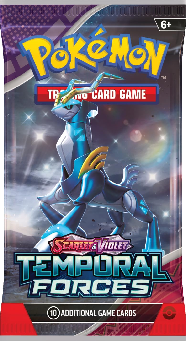 POKEMON TCG: SCARLET AND VIOLET: TEMPORAL FORCES: BOOSTER PACK - 10 Cards