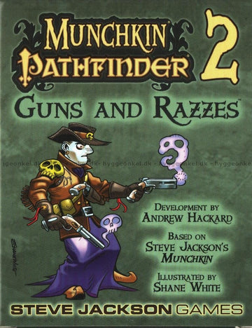 Munchkin Pathfinder 2 - Guns and Razzes Card Game (Expansion) | 112-Cards | Card Game for Adults, Kids & Family | Fantasy RPG | Ages 10+ | 3-6 Players