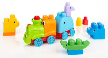 Mega Bloks First Builders Animal Safari Train