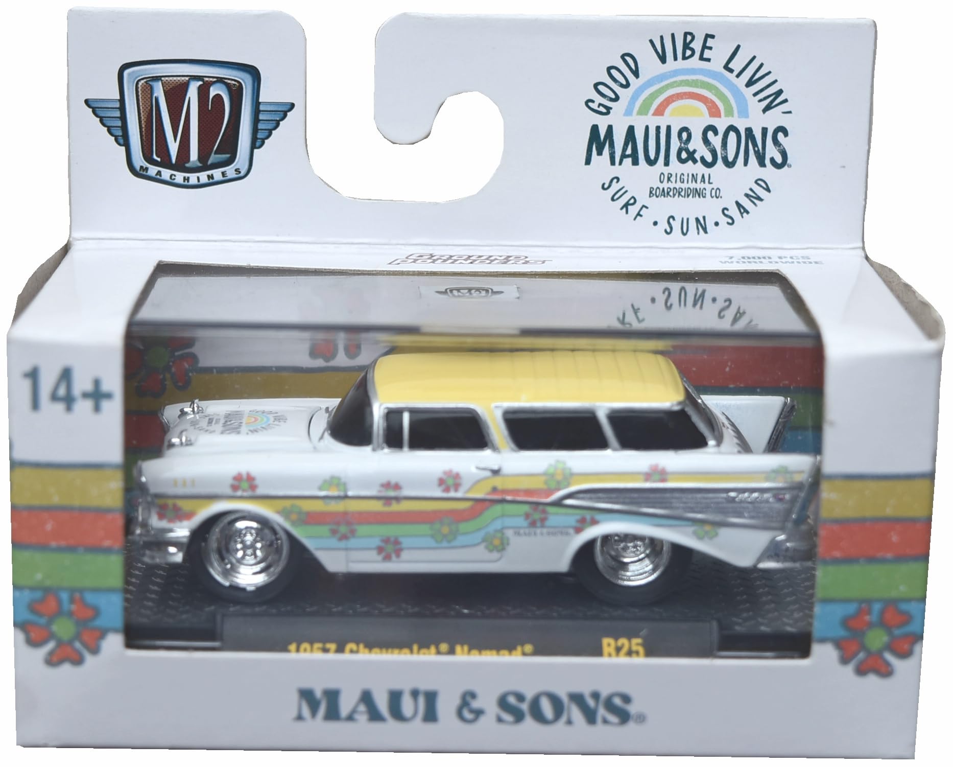 M2 Machines 1957 Chevrolet Nomad, 7000 PCS Worldwide