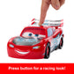 Mattel Disney and Pixar Cars Lightning McQueen Toy Vehicle & Accessories, Global Racers Cup Drift & Race Car with 2 Modes of Play