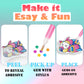 Diamond art Painting Kits For Kids - Make Your Own GEM Keychains - Arts and Crafts for Kids,Girls and Boys - Gem Art Painting Kits - Gift Ideas