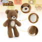 MR ViviCare 9" Soft Plush Teddy Bear - Adorable Brown Stuffed Animal Toy with White Belly - Perfect for Gifts, Bedtime, Nursery & Travel Cuddles