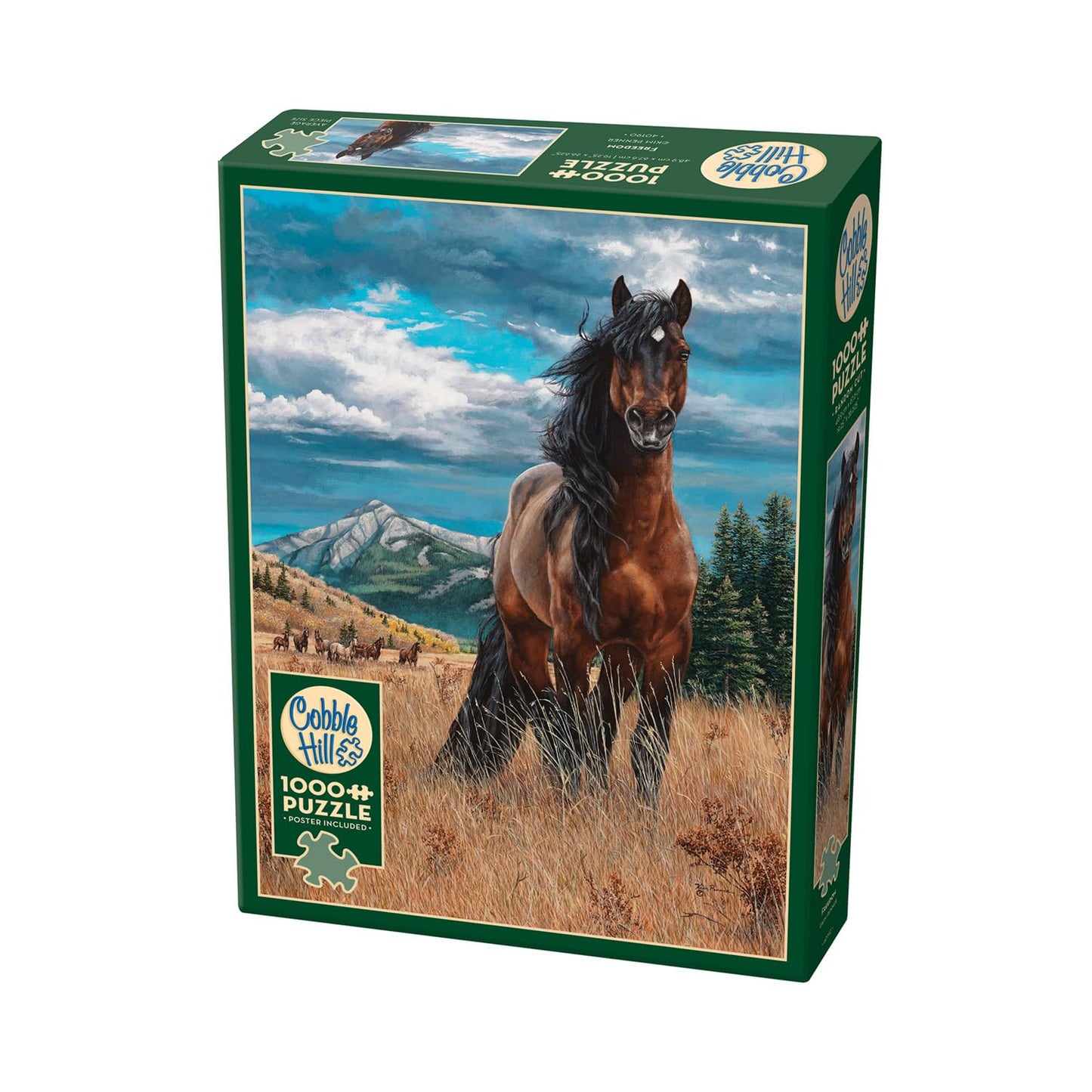 Cobble Hill 1000 Piece Puzzle - Freedom - Sample Poster Included
