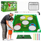 Gameloo Golf Gift for Men - Portable Backyard Golf Chipping Game for Family, Indoor & Outdoor Lawn Game with Carry Bag, Fun Party Game, Father's Day