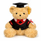 QUIRAI Graduation Teddy Bear 2026, 12" Teddy Bear Stuffed Animal for Preschool Kindergarten College Grads, Soft Keepsake Graduation Plush Gift