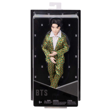 Mattel BTS 11-in j-hope Fashion Doll, Based on Bangtan Boys Global Boy Band, Highly Articulated Figure, Toy for Boys and Girls Age 6 and Up.