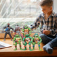 OBXAVV 4.7" Turtles Action Figures 6PCS Figure Bundle Toys Collection Birthday for Kids