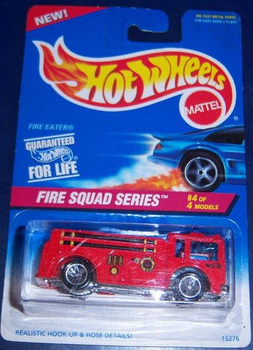 Hotwheels Fire Squad Series #4 Fire Eater