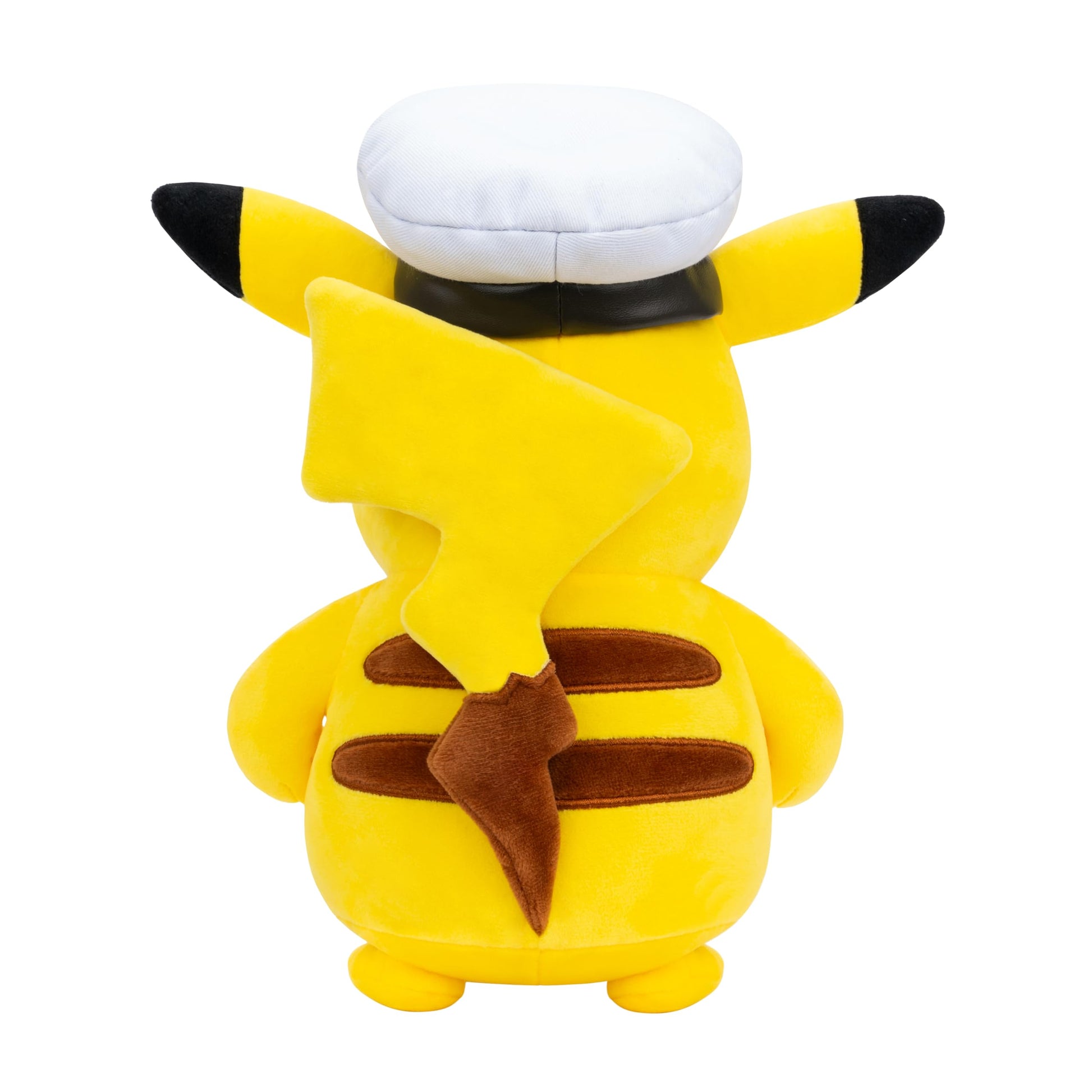 Pokemon Captain Pikachu Plush - 8-Inch Soft Plush with Captain’s Hat and Authentic Details