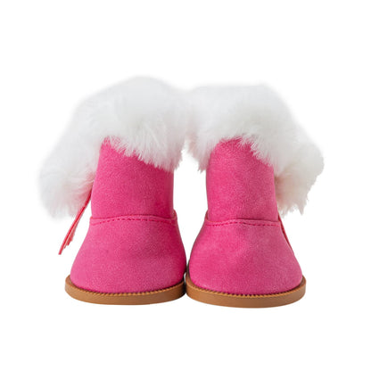 WHYS FXSN Doll Snow Boots - 6 Styles, Fit 18-inch American Dolls - Winter Theme