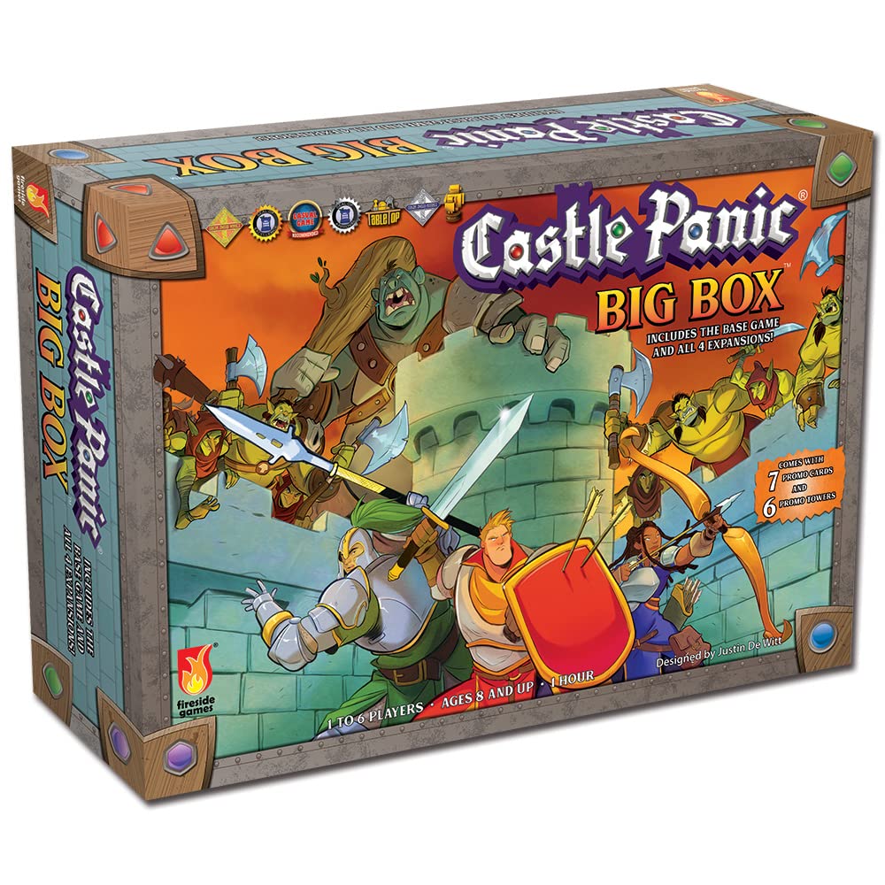 Fireside Games Castle Panic Big Box 2nd Edition Board Game