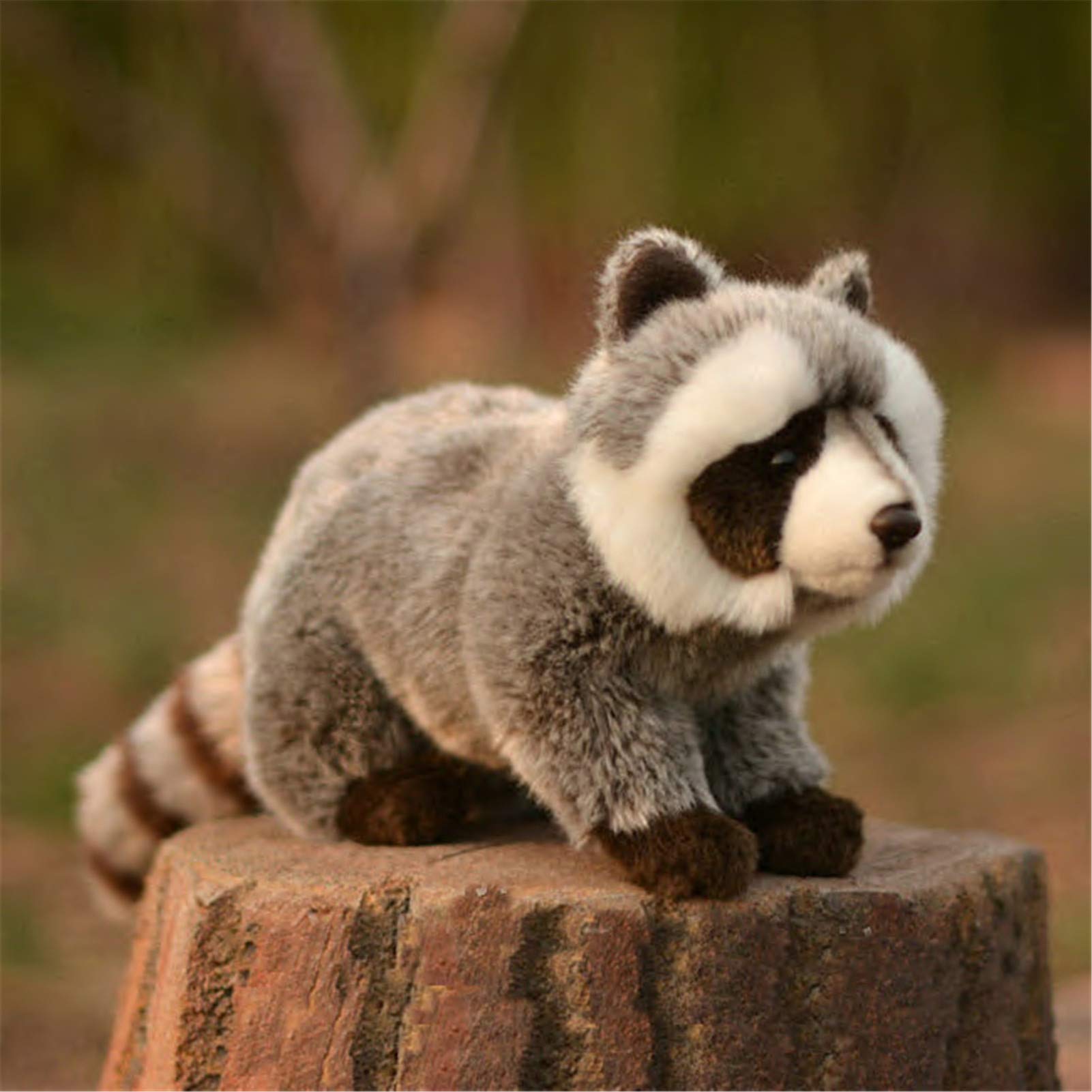 TAMMYFLYFLY Stuffed Toy 12" Raccoon Plush Stuffed Animal