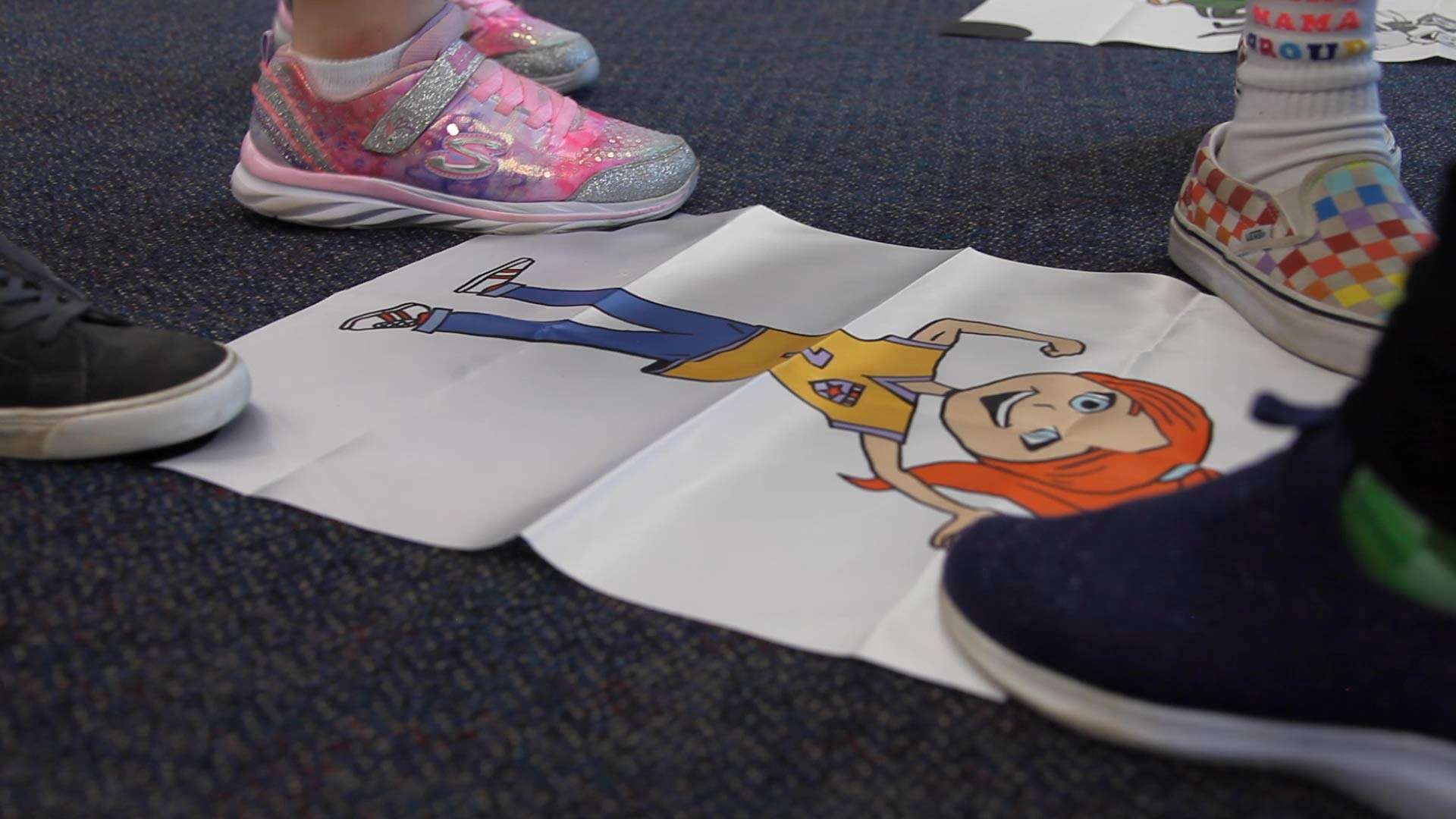 Stomp it Out Movement-Based Game for Kids. Teach Feeling Identification, Real World Problem Solving, Social Skills & More with a Fun, Hands-On