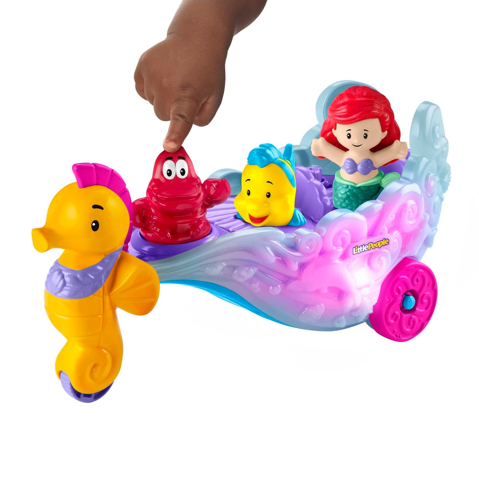 Fisher-Price Little People Disney Princess Ariel's Sea Carriage