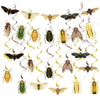 12 Pcs Bug Hanging Swirls 2 Pcs Insect Banners for Bug Party Decorations Insect Birthday Party Supplies