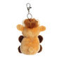 Aurora® Adorable Palm Pals™ Hubert Highland Cow™ Clip-On - Fun Collectible Plush for Kids and Adult Collectors - Perfect for Decorating Rooms