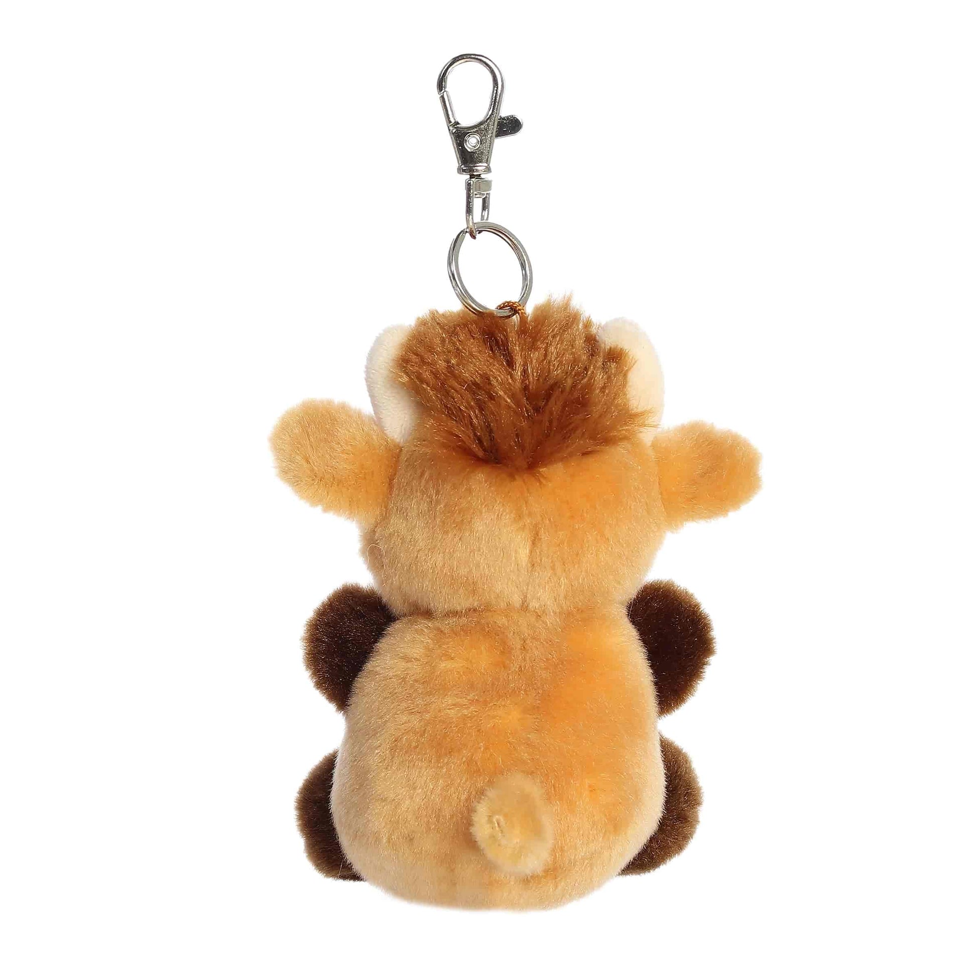 Aurora® Adorable Palm Pals™ Hubert Highland Cow™ Clip-On - Fun Collectible Plush for Kids and Adult Collectors - Perfect for Decorating Rooms