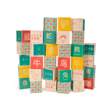 Uncle Goose Chinese Blocks - Made in The USA