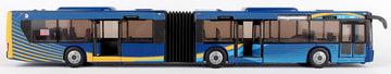 MTA Model Bus New York City Articulated Bus New Paint Scheme 1:43 Scale Daron