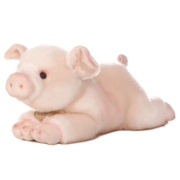 Aurora® Realistic Miyoni® Pig Stuffed Animal - Lifelike Details Make a Cherished Companion - Perfect for Decorating Bedrooms or Classrooms - Pink 11