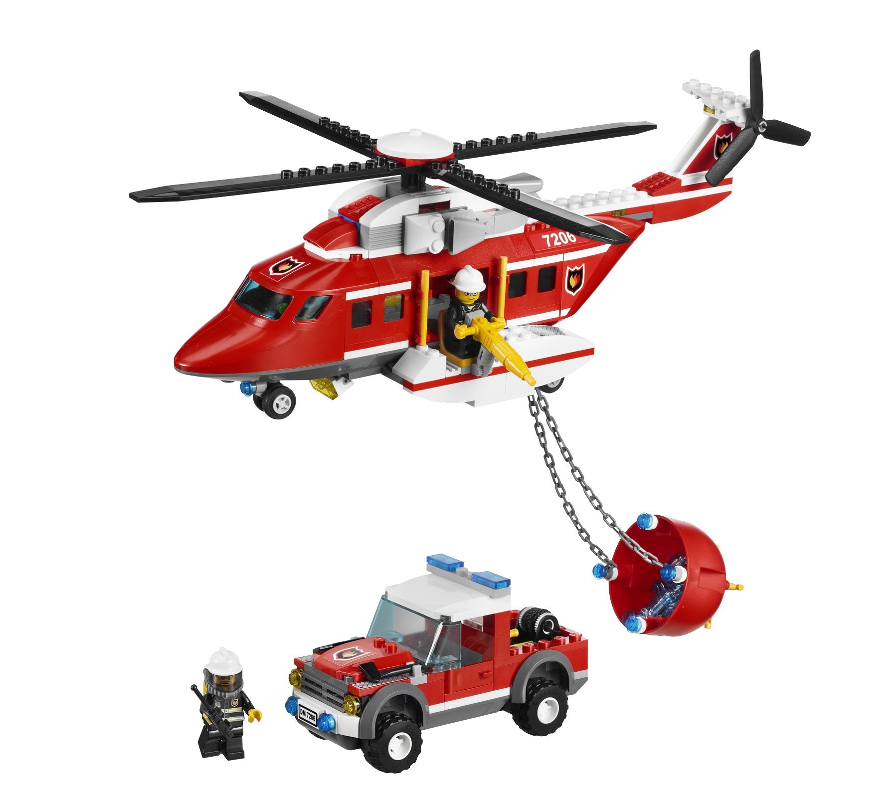 LEGO City Fire Helicopter (7206)