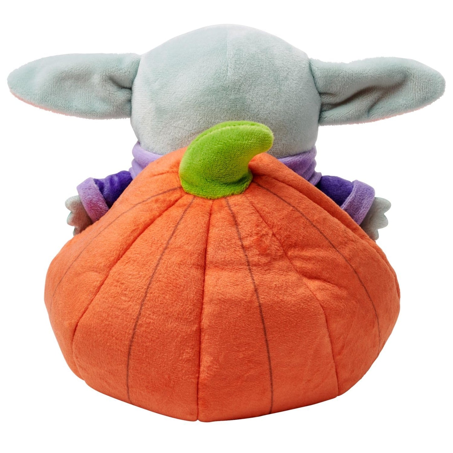 Disney Store Official Grogu Plush in Adorable Pumpkin Shell - Star Wars: The Mandalorian - Seasonal Delight - Small 8 inch - Halloween Special Edition