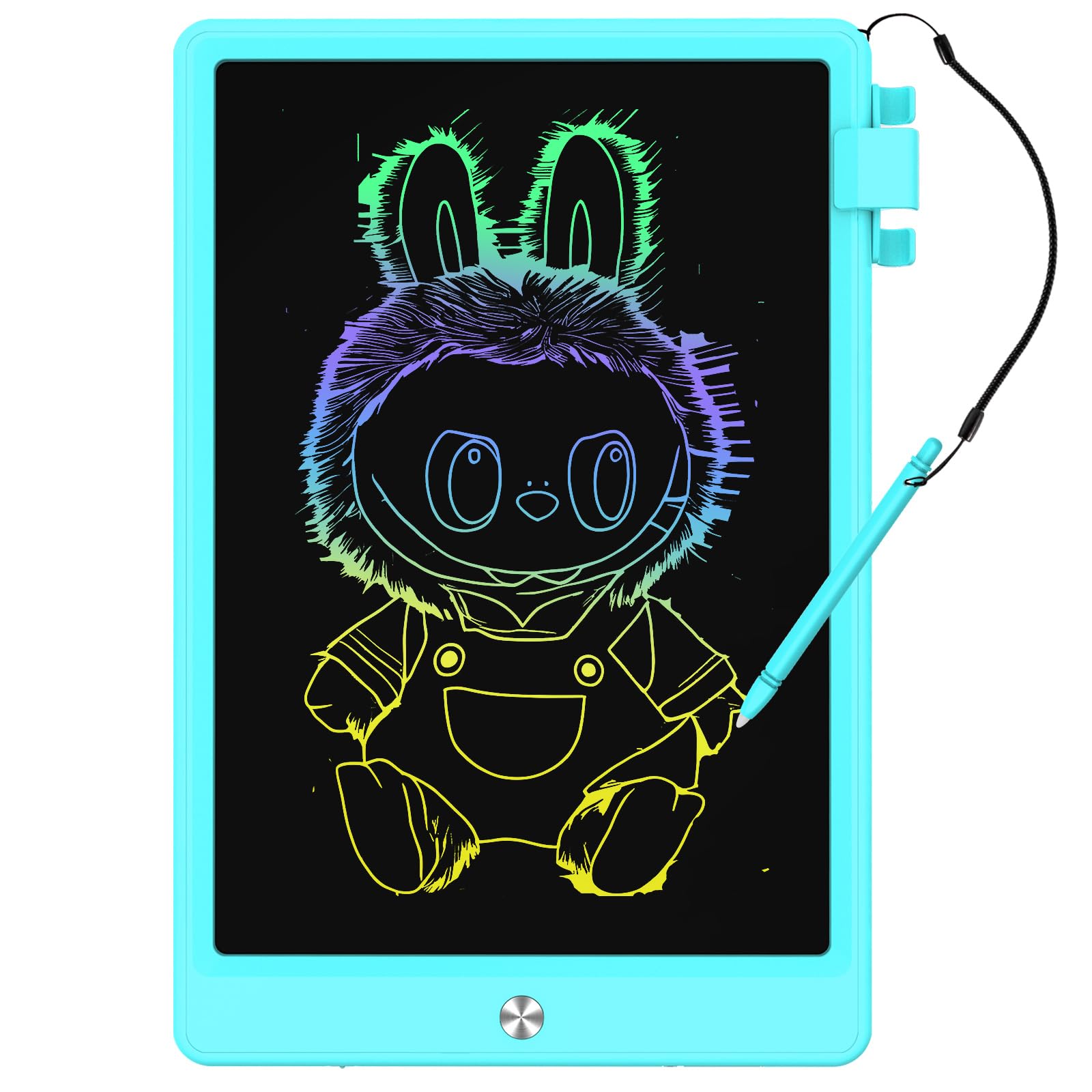 CHAFEGY 10.5 Inch LCD Writing Tablet for Kids, Colorful Toddler Doodle Board - Erasable Drawing Pad, Educational Learning Toy for Ages 3-8