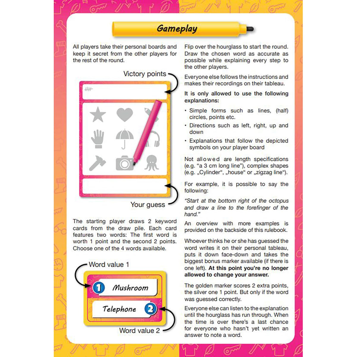 Rio Grande Games: It's A Balloon Party Drawing Game, Ages 8+, 3-8 Players