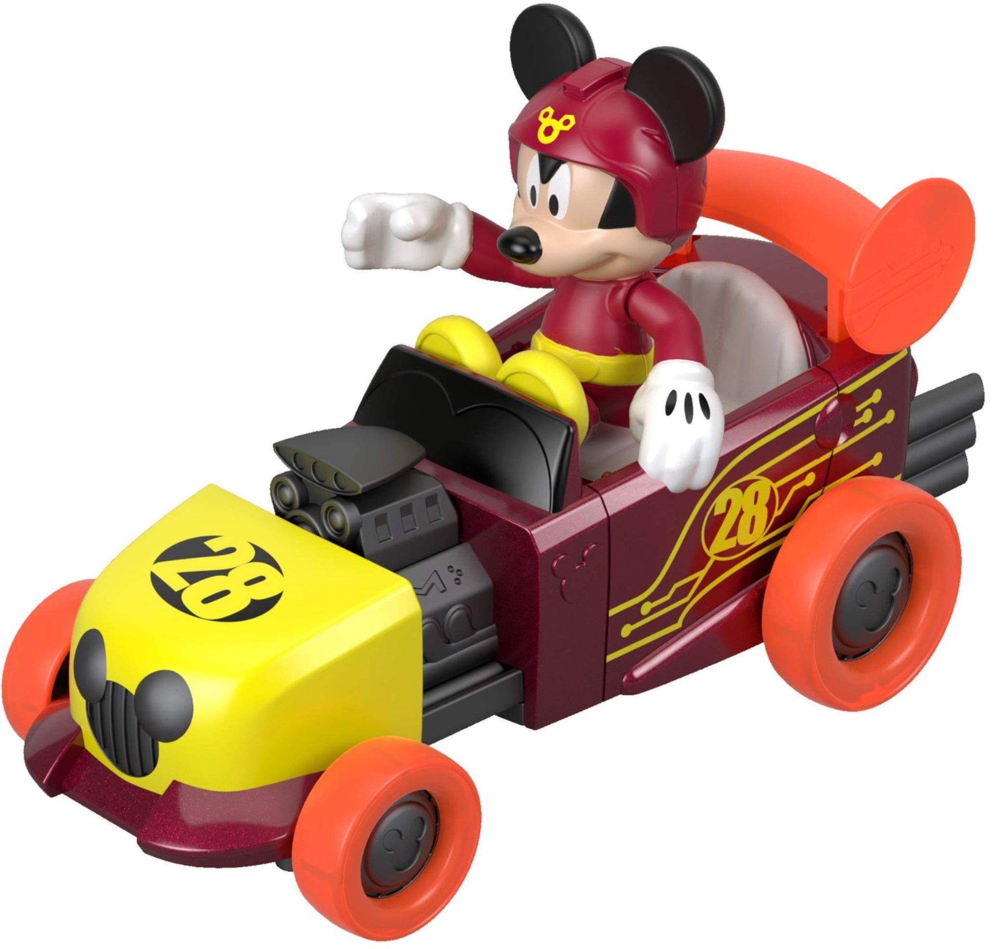 Fisher-Price Disney Mickey & The Roadster Racers, 2-in-1 Supercharged Mickey