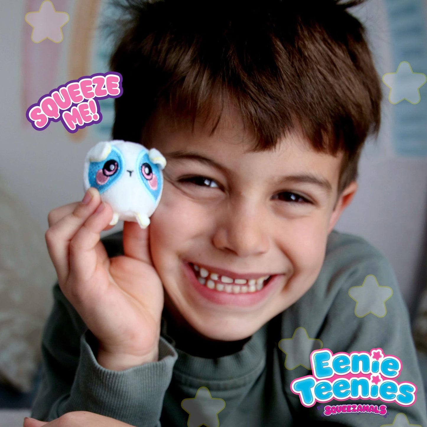 Squeezamals Eenie Teenies 10pks with an Eenie Teenie Character in Each! Collect All 24 Characters from Series 2 Mini-Blind Packed Fun! Made, Safe