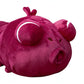VNYIGDJS Toji Worm Plush, 120cm/47in Large Stuffed Animal Body Pillow, Burgundy Red, Soft Anime Plush Toy