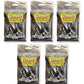 Dragon Shield Bundle: 5 Packs of Smoke Perfect Fit Standard Size Sleeves - 500 Sleeves Total